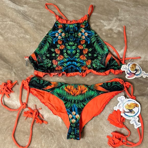 Reversible Salty Mermaid Swim suite - Picture 1 of 5